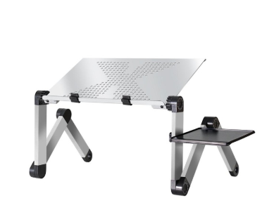 Laptop Table Stand With Adjustable Folding Ergonomic Design Stand Notebook Desk 
