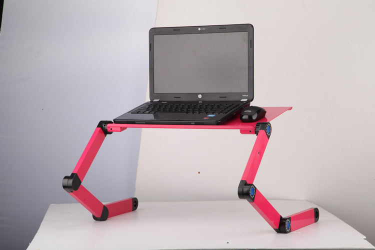 Laptop Table Stand With Adjustable Folding Ergonomic Design Stand Notebook Desk 