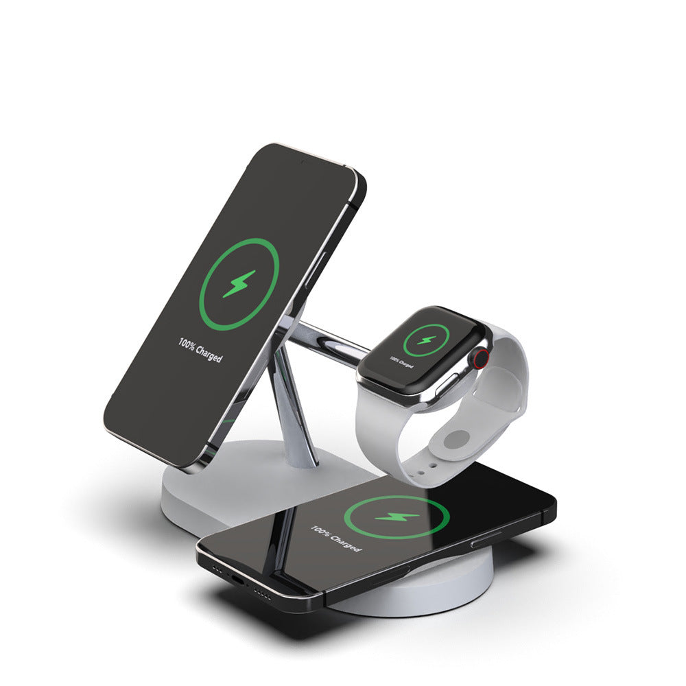 Multifunctional Five-In-One Magnetic Wireless Charging Watch Headset Desktop Mob product view