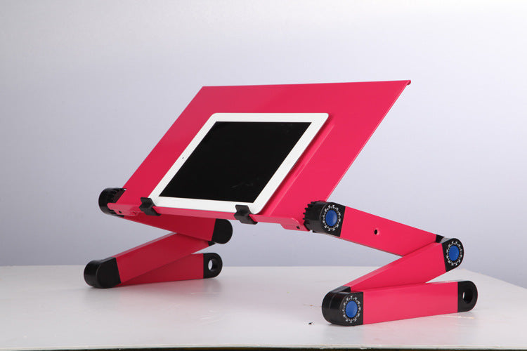 Laptop Table Stand With Adjustable Folding Ergonomic Design Stand Notebook Desk 