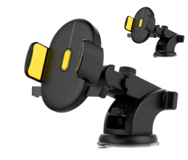 Car Phone Holder Long Rod Telescopic Car Dashboard Suction Cup Type product view