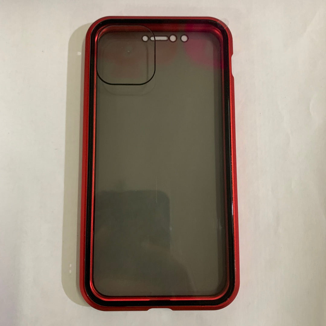 Phone Case Anti-peep Magnetic Protective Shell Magnetic Privacy Glass Case For P