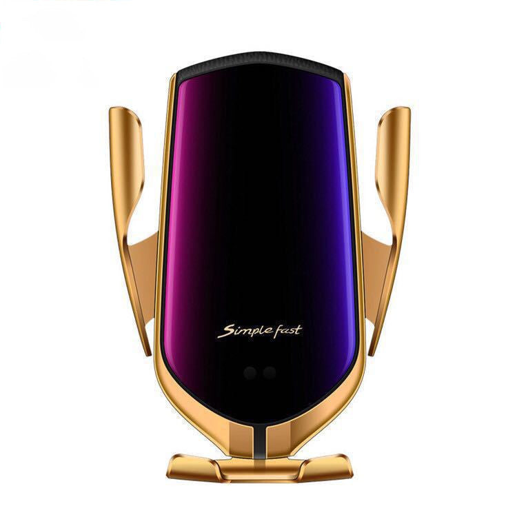 Car Wireless Charger 10W Induction Car Fast Wireless Charging With Car Phone Hol